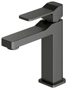 OMNIRES SL7710GR - Rubinetto del lavandino SLIDE 17 cm pettinato grafite