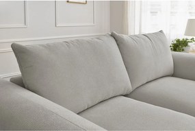 Divano in grigio chiaro 193 cm Ernest – Bobochic Paris