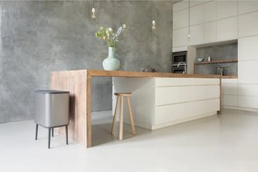 Bidone in acciaio grigio touch per raccolta differenziata 34 l Bo Touch Bin - Brabantia