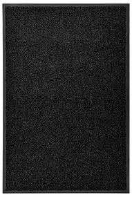 Zerbino Lavabile Nero 60x90 Cm /