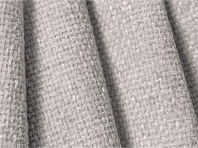 Divano angolare componibile grigio chiaro con rivestimento in ciniglia Lupine – Micadoni