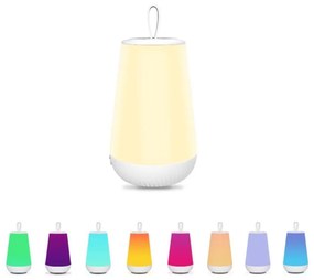 Rabalux 76019 - LED RGB Lampada da tavolo dimmerabile FRANCO LED/2W/5V 3000K