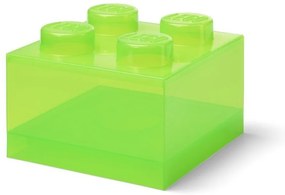 Scatola per bambini verde in plastica 25x25x18 cm – LEGO®