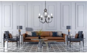 Lampadario a sospensione con catena ARTHUR 5xE14/40W/230V