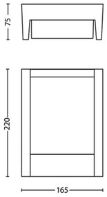 Philips - Lampada da parete esterna ARBOUR LED 3,8W 230V IP44