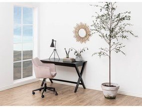 Sedia da ufficio rosa Nora - Actona