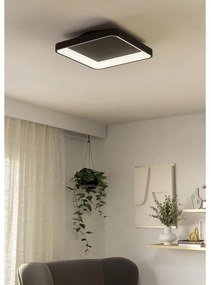 Eglo 901252 - Plafoniera LED dimmerabile LORETELLO LED/12W/230V nero + +TC
