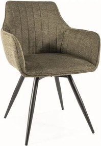 Sedia Ballo Brego oliva77/nero