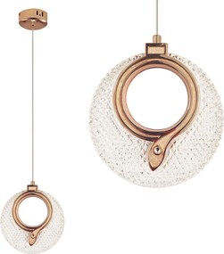 Lampadario a Sospensione in Cristallo LHJ110-1CP LIGHT ROSE GOLD