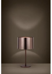Eglo 39394 - Lampada da tavolo SAGANTO 1 1xE27/60W/230V rame