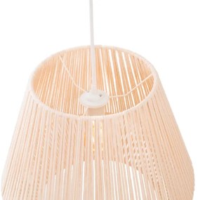 MAXLIGHT P0584 - Lampadario a sospensione con filo PRASLIN 1xE27/15W/230V diametro 44 cm beige