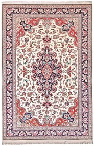 Ghom Tappeto 300x200 Beige (Iran) Annodato A Mano