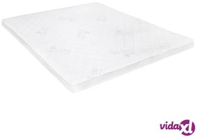 vidaXL Coprimaterasso 160x200 cm in Schiuma di Gel 7 cm