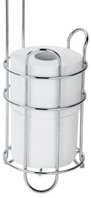 WENKO 24074800 - Porta carta igienica 16x59 cm cromo lucido