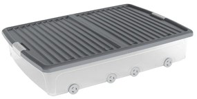 Organizer per sottoletto con coperchio in plastica 79x58x16,5 cm W box underbed XL – KIS