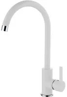 Rubinetto Miscelatore Cucina Elleci canna alta monocomando Bianco MGKC0168