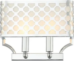 Open Design OR84597 - Applique VERNO 2xE14/12W/230V cromo lucido