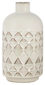 Vaso in ceramica crema Inlay - Villa Altachiara