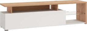 MISTIE - porta tv anta decorata moderno minimal in legno