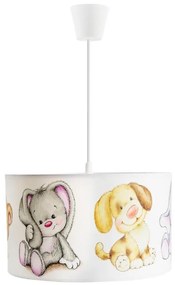 Lampadario a sospensione per bambini PETS 1xE27/60W/230V