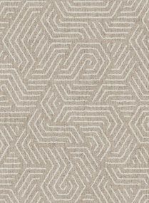 Retro Tapete Flourish von Arte - Braun