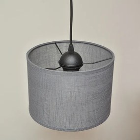 Lampadario a cavo ALBA 2xE27/15W/230V grigio