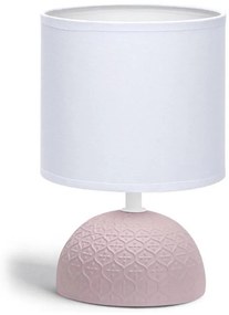 Aigostar - Lampada da tavolo 1xE14/40W/230V rosa/bianco