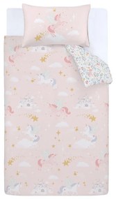 Biancheria da letto singola per bambini 135x200 cm Fairytale Unicorn - Catherine Lansfield