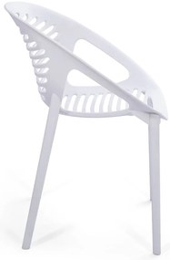 Sedia da giardino bianca Joanna Joana - Bonami Essentials