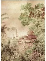 Coordonne Carta da parati panoramica Taj Majal Metallics - Gold