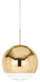 Tom Dixon - Specchio Ball 40 Lampada LED a Sospensione Oro