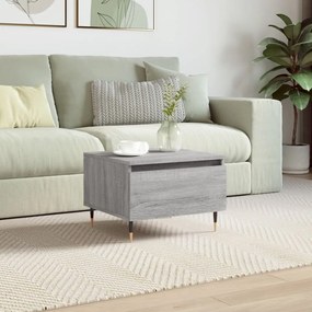 Tavolino Da Salotto Grigio Sonoma 50x46x35 Cm Legno Multistrato /