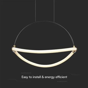 Lampadario LED a sospensione con filo LED/12W/230V 4000K