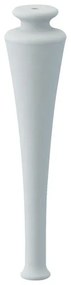 Piedino mobili da bagno (componibile) Tiffany in legno bianco H 35 cm 2 pezzi