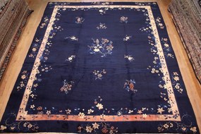 Hereke Tappeto orientale 370 x 440 (Cina) Annodato A Mano
