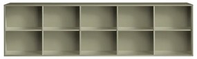 Libreria color kaki da appendere 220x61x42 cm Mistral – Hammel Furniture