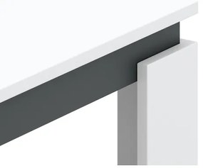 Tavolino da salotto OLAF bianco/antracite