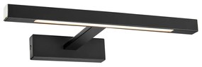 Applique a LED nera (lunghezza 38 cm) Neptunus - Markslöjd