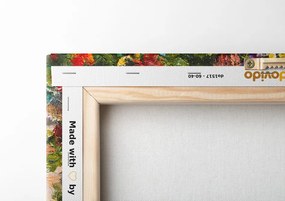 Quadro su tela – Casetta estiva sulla costa