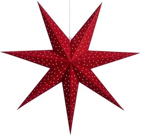 Decorazione luminosa natalizia rossa da appendere Clara - Markslöjd