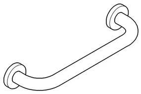 GROHE 411892430 - Maniglione per vasca START 349 mm, nero