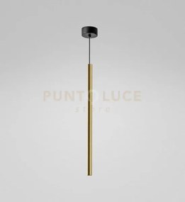 Thalassia s/g - sospensione colore oro a led 3000k 398lm 7w con ros...