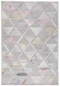 Tappeto grigio , 160 x 230 cm Margot Triangle - Universal