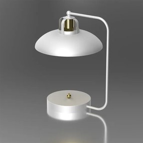 Brilagi - Lampada da tavolo FLAMENGO 1xE27/60W/230V bianco