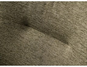 Sedia da pranzo verde in imbottito con braccioli Roxana – Unique Furniture