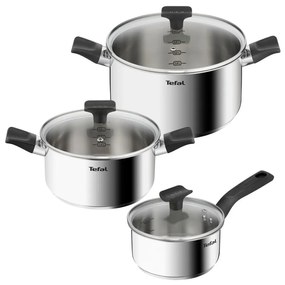 Set di pentole in acciaio inox 6 pezzi Delicious B925S655 - Tefal