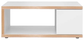 Tavolino bianco 105x55 cm Berlin - TemaHome