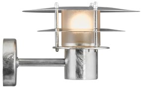 Nordlux - Applique da esterno BASTIA 1xE14/12W/230V IP54 cromo opaco