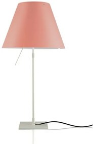 Costanza Lampada da Tavolo con Dimmer Alu/Edgy Pink - Luceplan