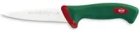 Coltello per Scannare Lama 14 cm Manico Antiscivolo Sanelli Premana Verde/Rosso